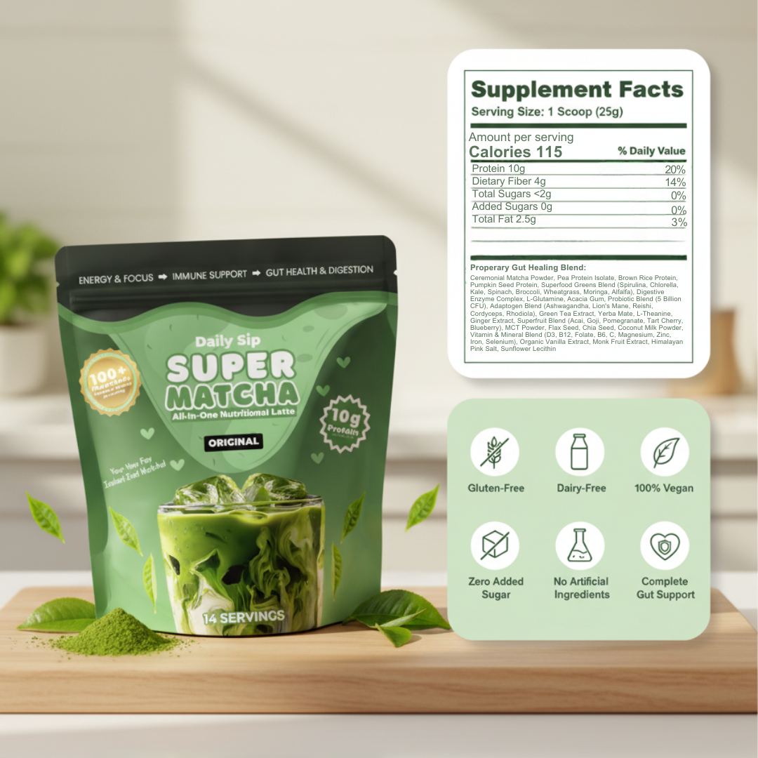 Super Matcha - The Gut-Healing Matcha Latte