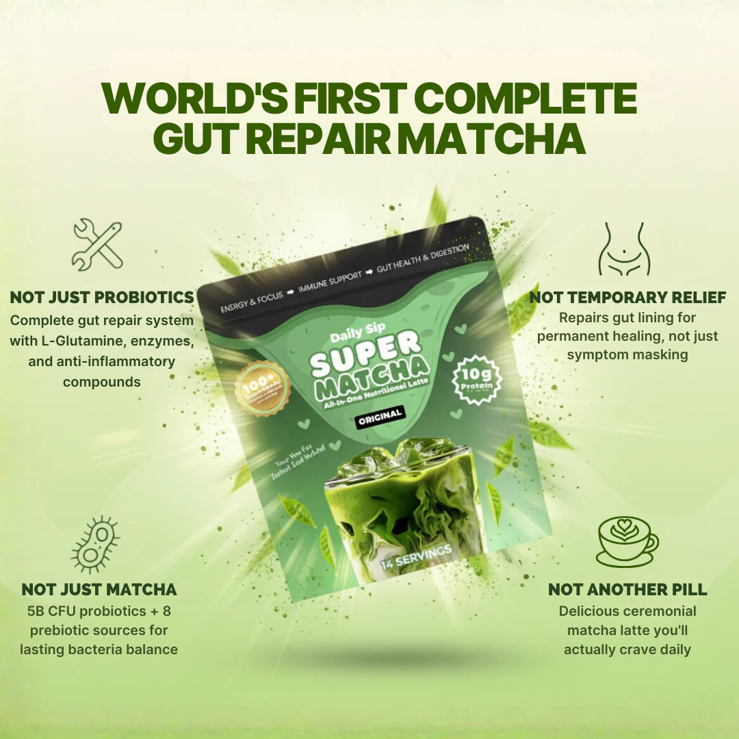 Super Matcha - The Gut-Healing Matcha Latte